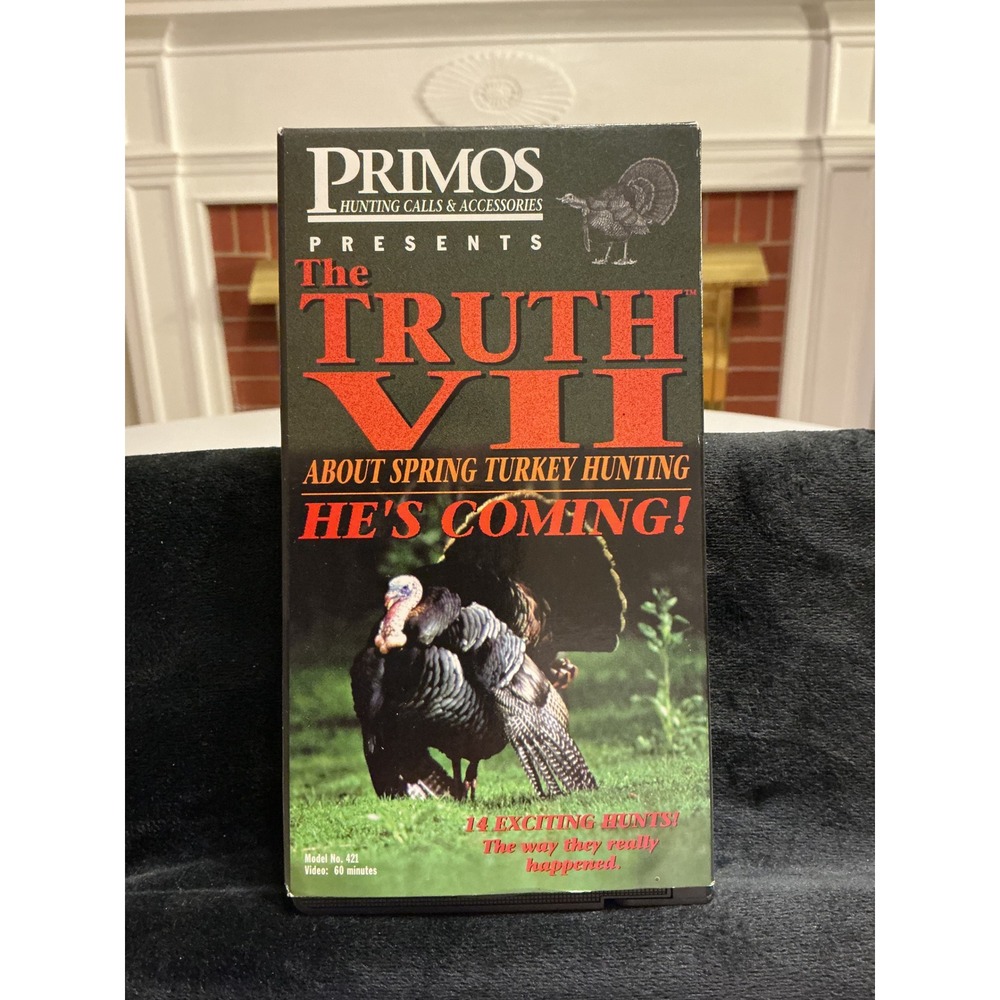 Primos The Truth VII‎ About Spring Turkey Hunting VHS 1995 Model 421 No Mold